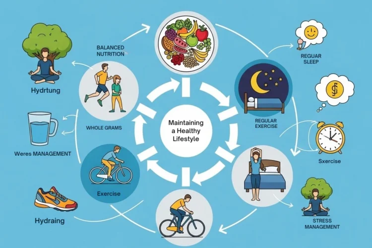 Healthy Lifestyle with Routine Health Care