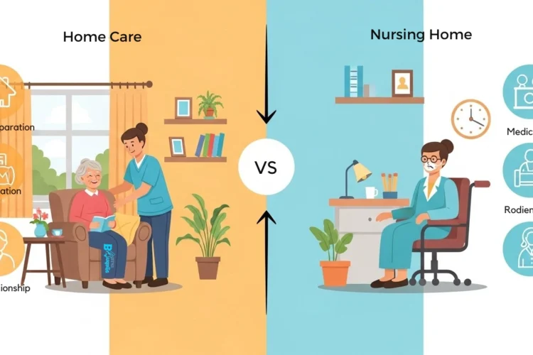 Home Care vs. Nursing Home