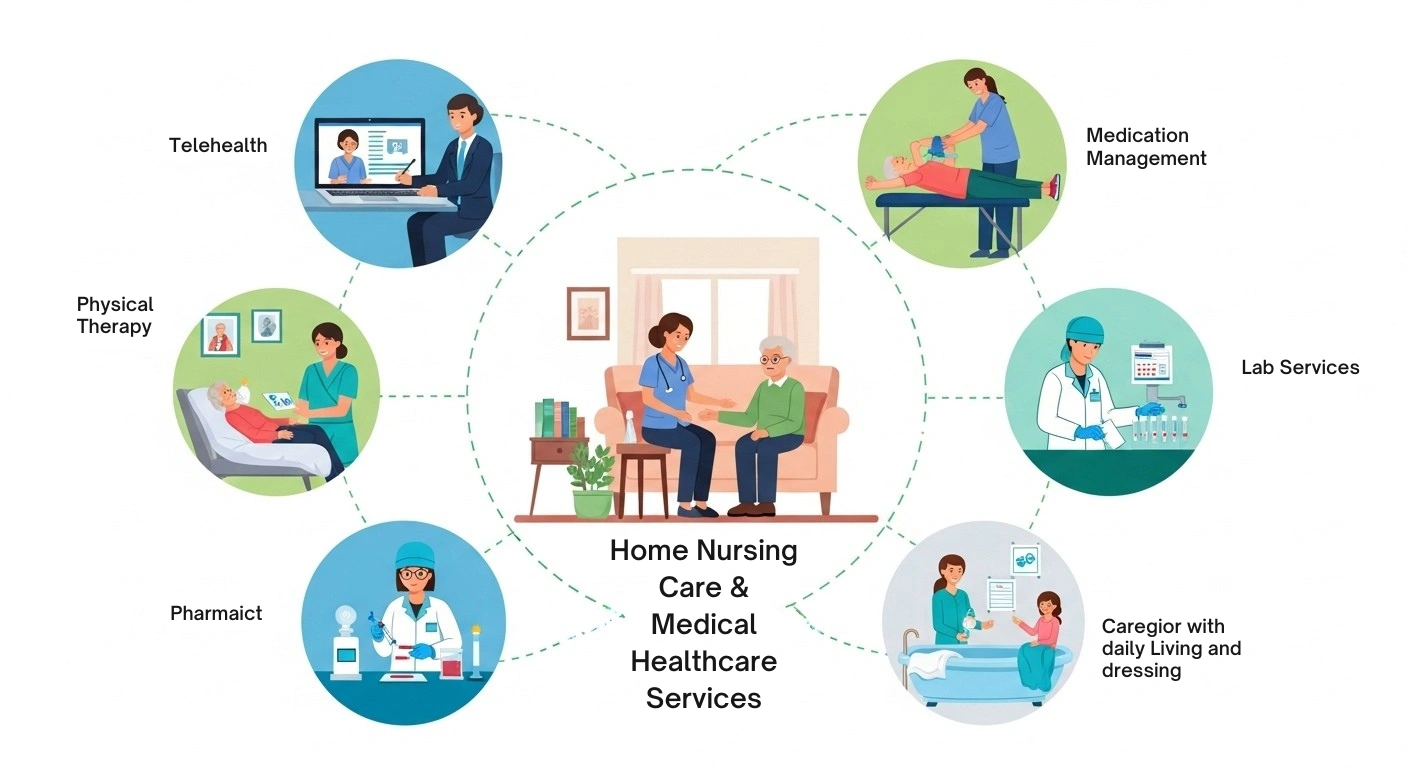 Home Nursing Care & Medical Healthcare