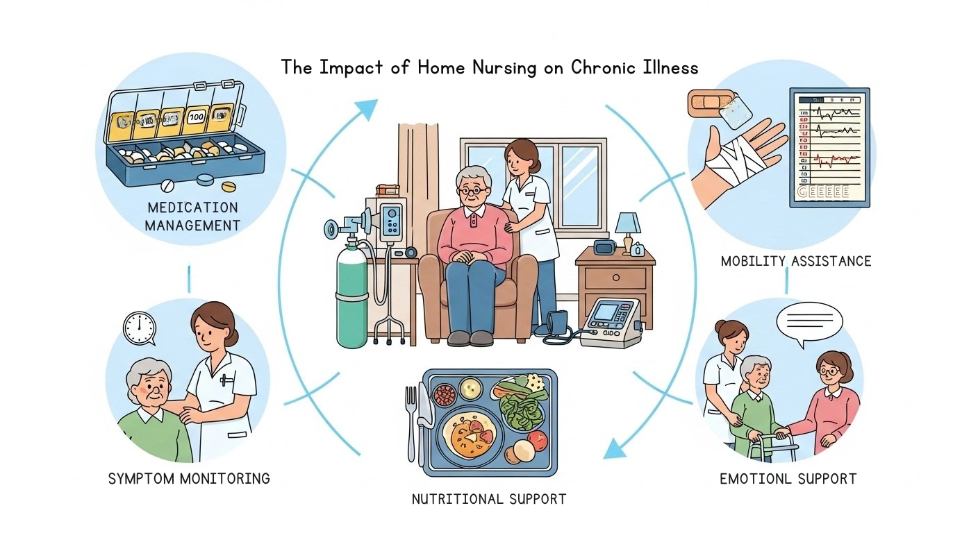 Impact of Home Nursing on Chronic Illness